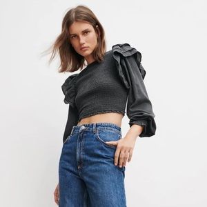 Zara Ruffle Top